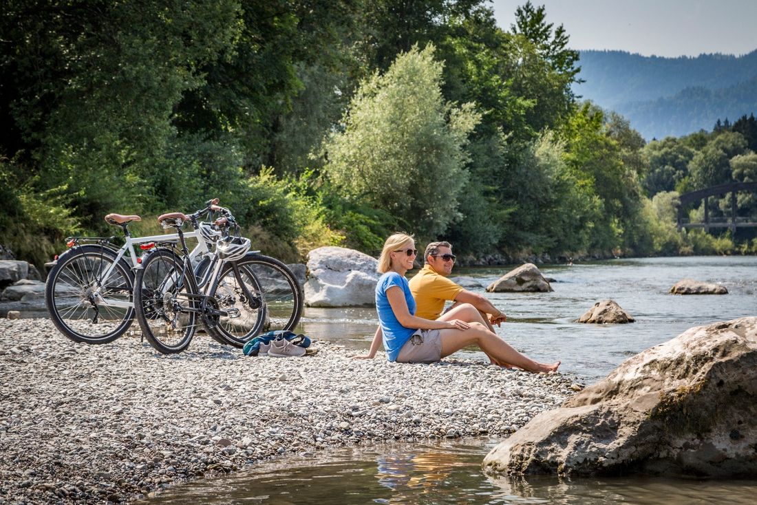 Rast an der Tiroler Ache