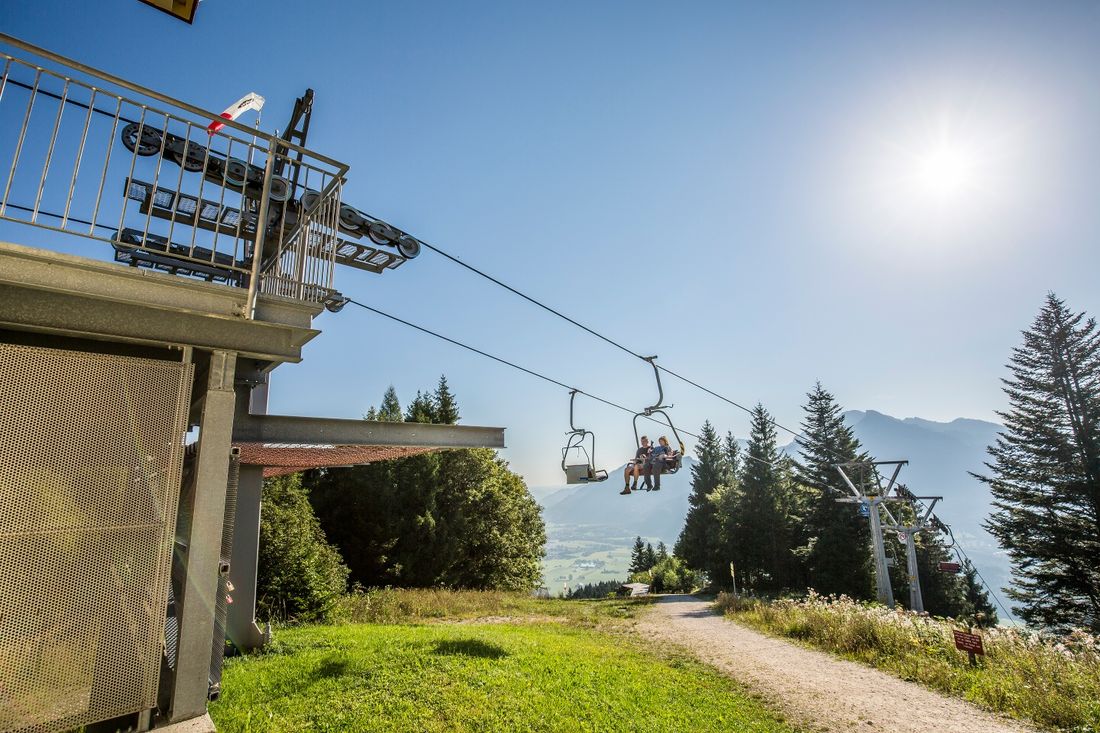 Bergstation Hochplattenbahn