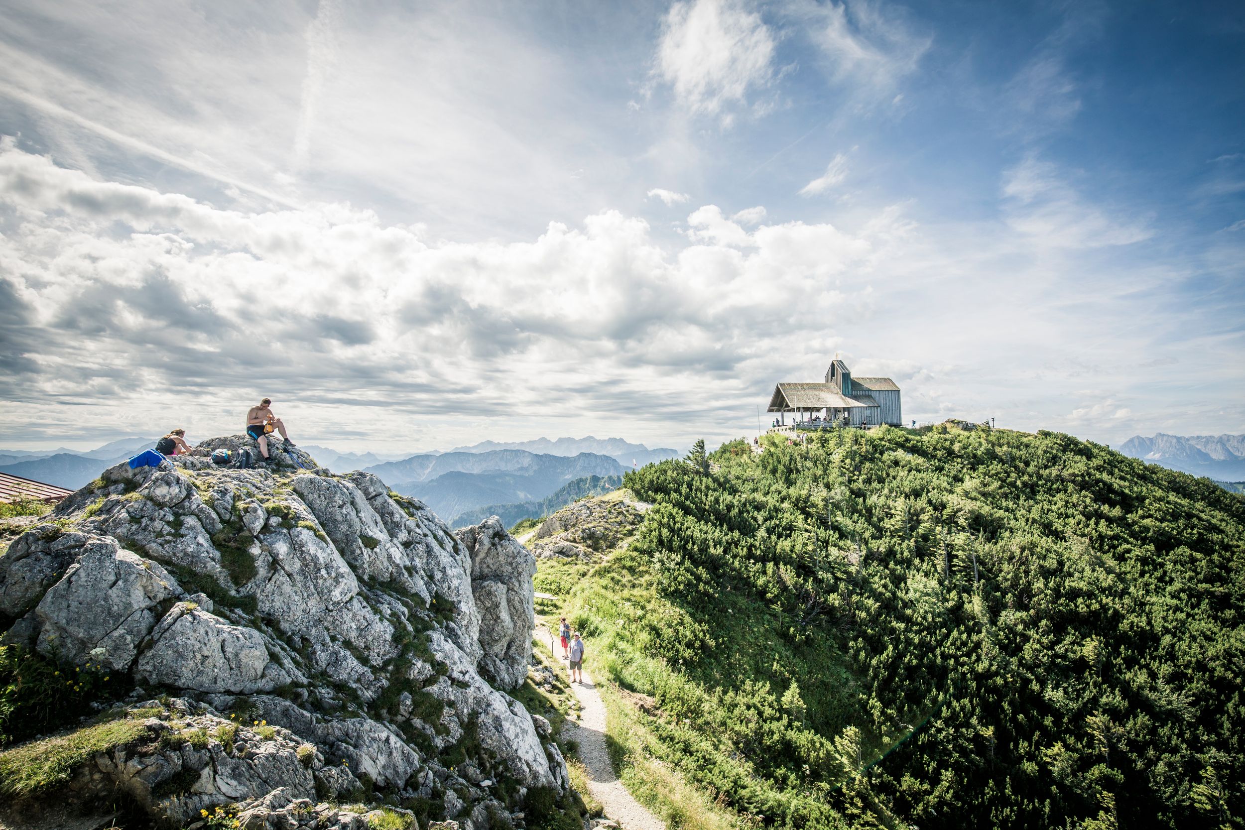 Taborkirche am Hochfellngipfel