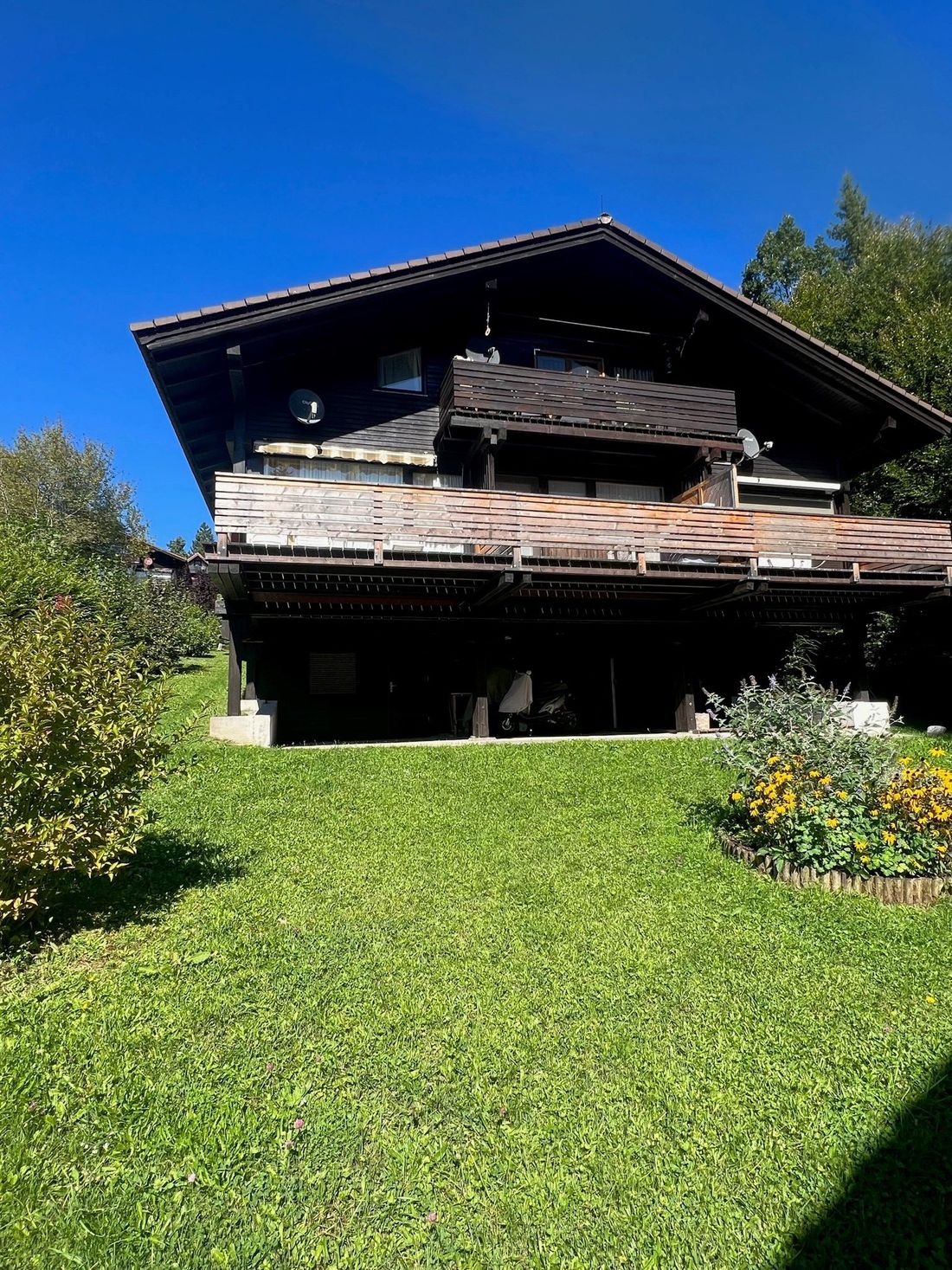 Panorama Aussicht und Blick in die Natur