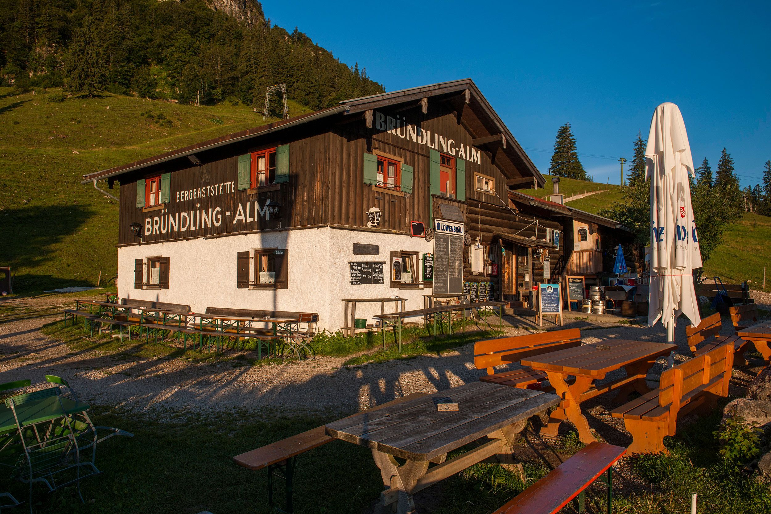 Bründlingalm von der Seite