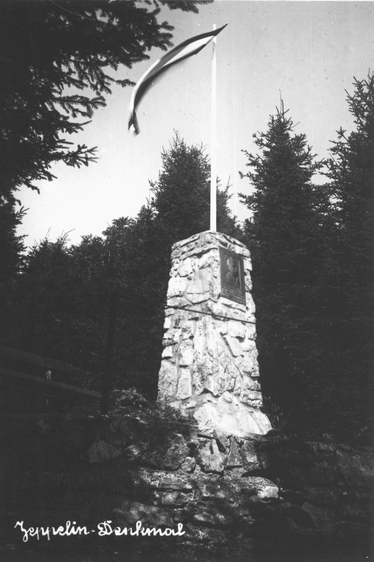 Historische Ansicht Zeppelinhöhe