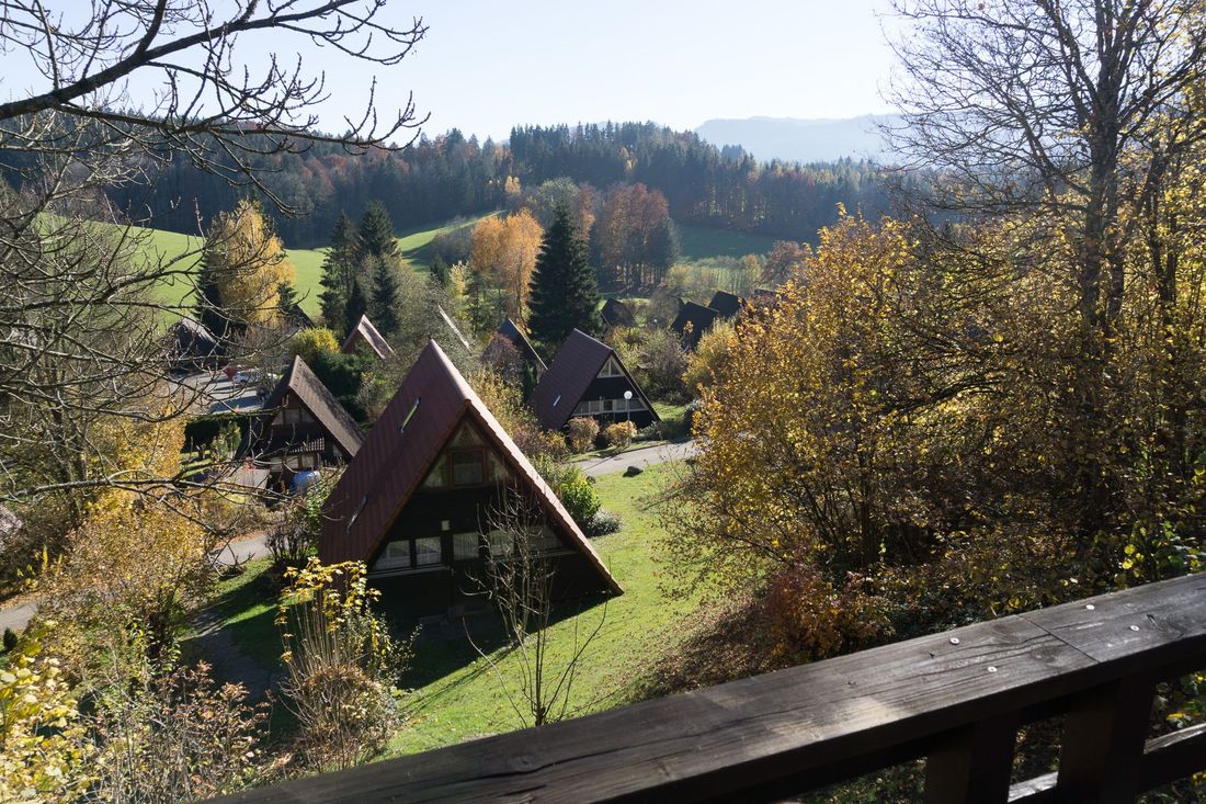 Aussicht vom Balkon
