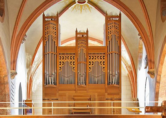 Orgel Evangelische Kirche