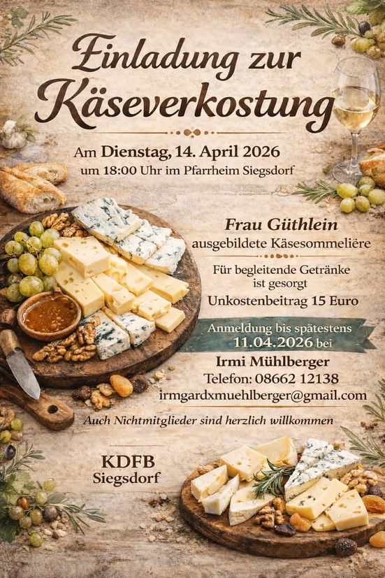 Käseverkostung KDFB